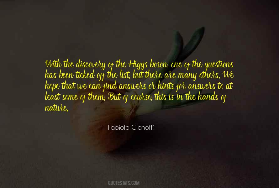Fabiola Gianotti Quotes #242908