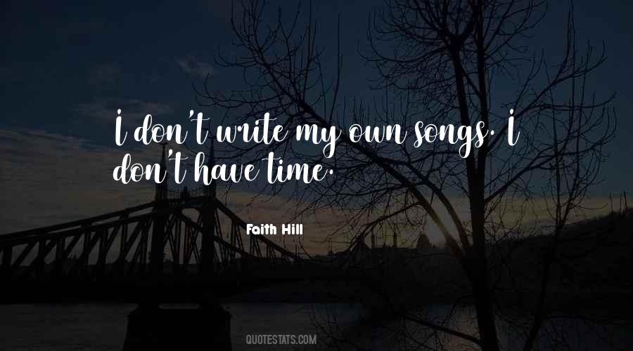 Faith Hill Quotes #1223080