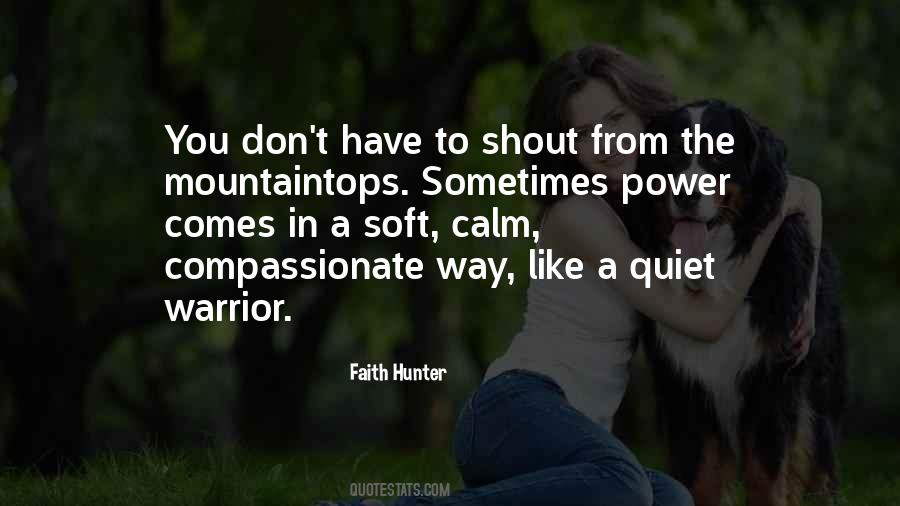 Faith Hunter Quotes #1649849