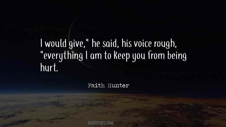 Faith Hunter Quotes #328365