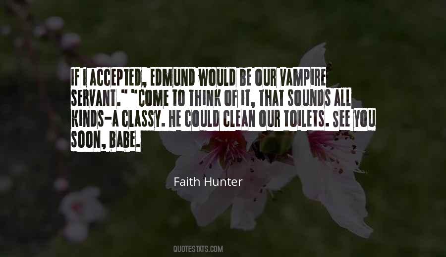 Faith Hunter Quotes #67743