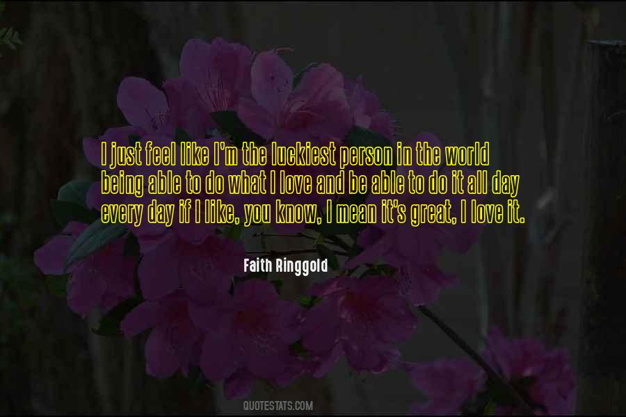 Faith Ringgold Quotes #719273