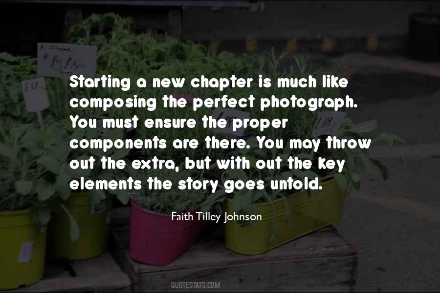 Faith Tilley Johnson Quotes #666230