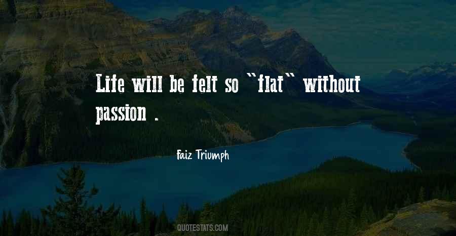 Faiz Triumph Quotes #856205