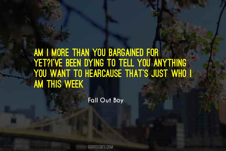 Fall Out Boy Quotes #1689526