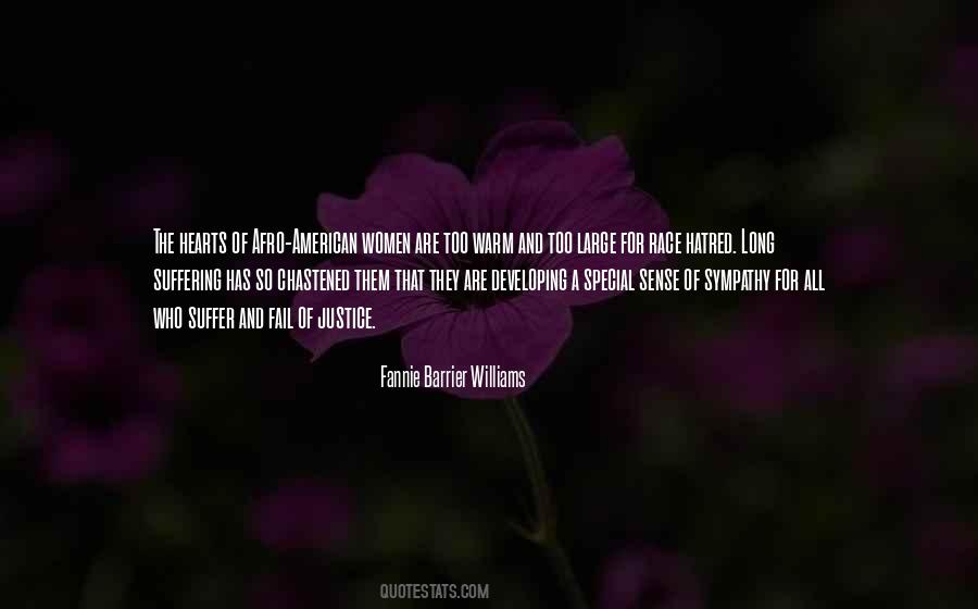 Fannie Barrier Williams Quotes #1827132
