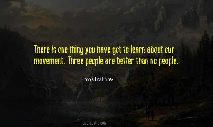 Fannie Lou Hamer Quotes #136622