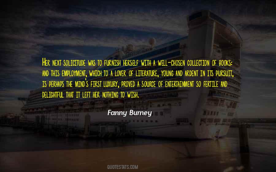 Fanny Burney Quotes #1366478