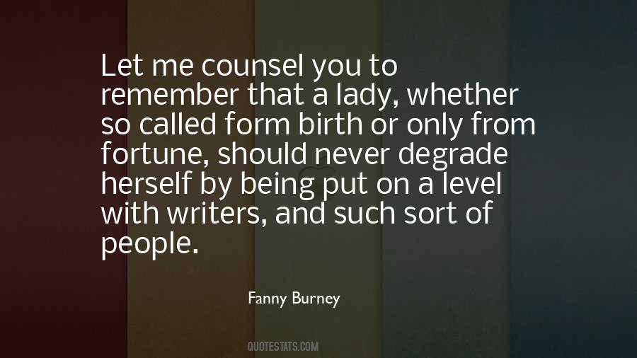 Fanny Burney Quotes #1601567
