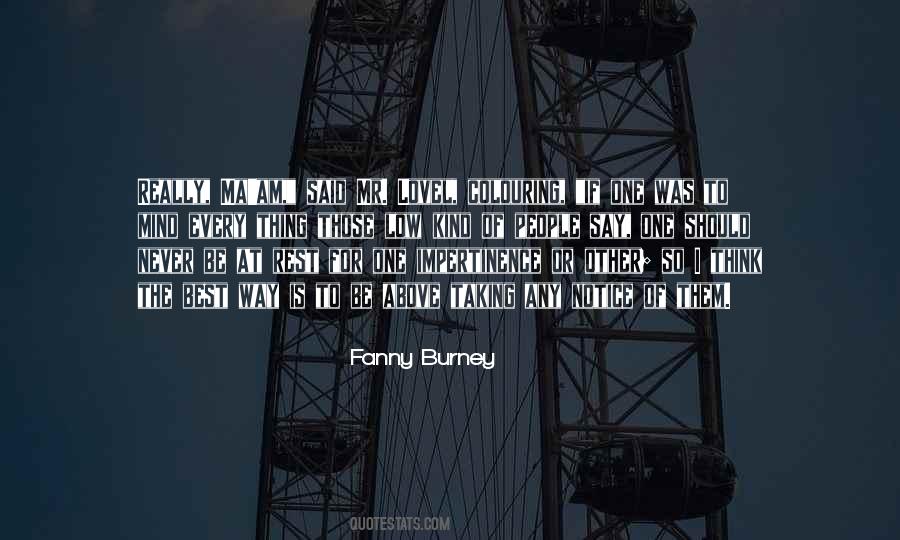 Fanny Burney Quotes #774223