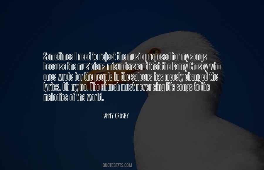 Fanny Crosby Quotes #511764