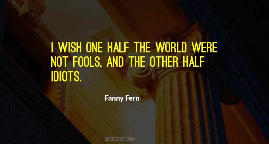 Fanny Fern Quotes #456326