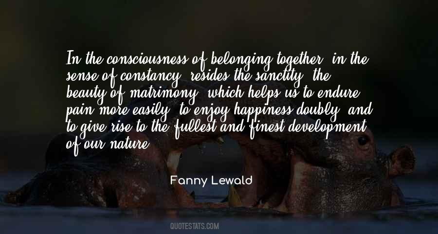 Fanny Lewald Quotes #1415704