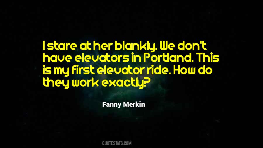Fanny Merkin Quotes #1186875