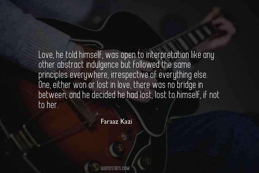 Faraaz Kazi Quotes #397362