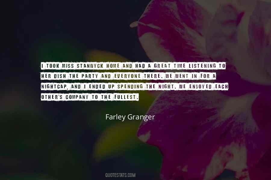 Farley Granger Quotes #813599 Farley Granger Quotes #813599
