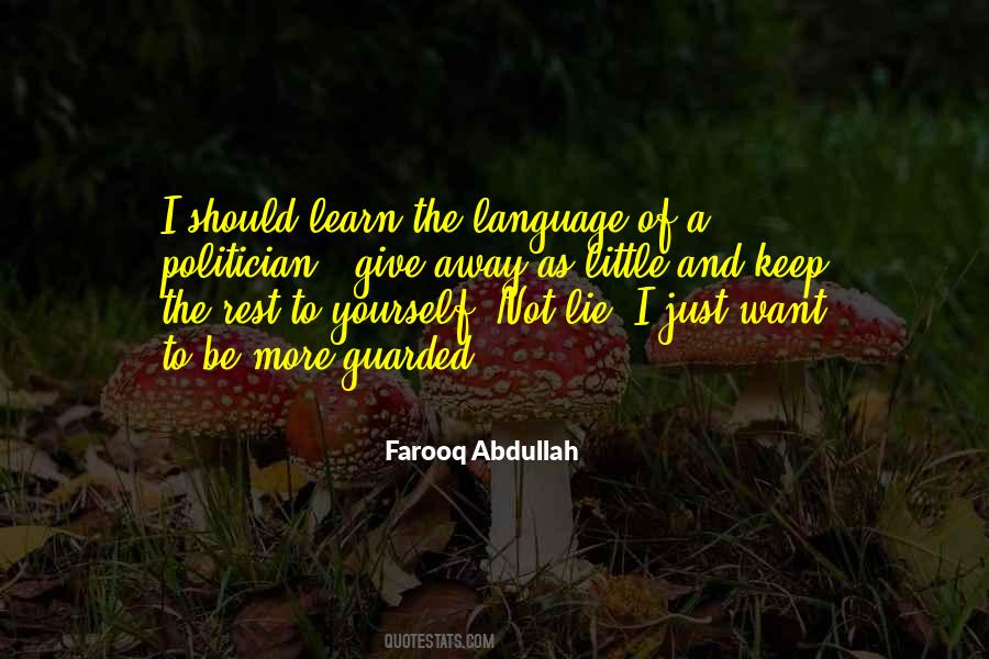 Farooq Abdullah Quotes #1085852