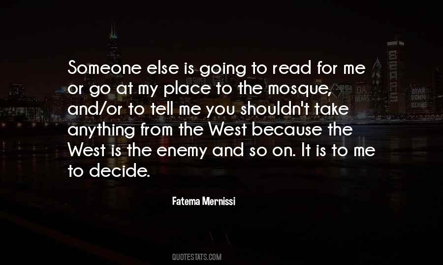 Fatema Mernissi Quotes #640055