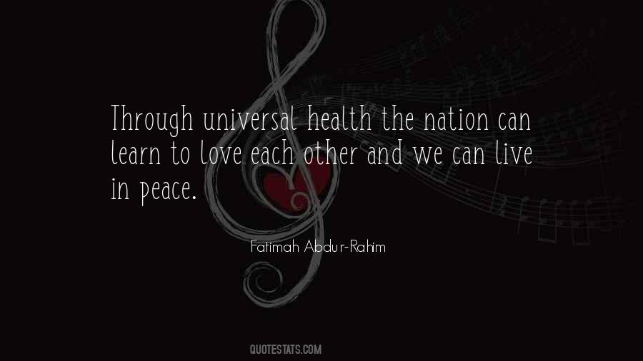 Fatimah Abdur-Rahim Quotes #637114