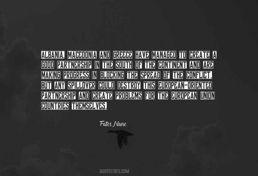 Fatos Nano Quotes #1147610