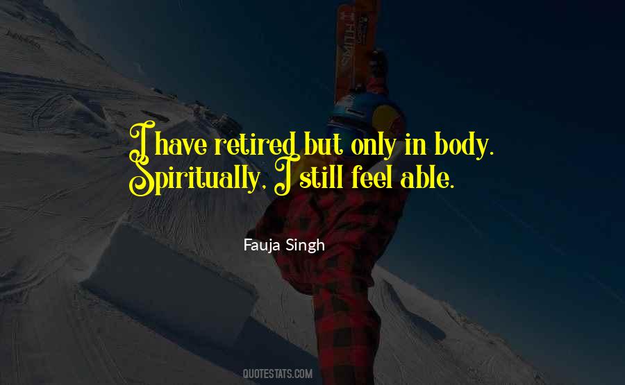 Fauja Singh Quotes #1348878