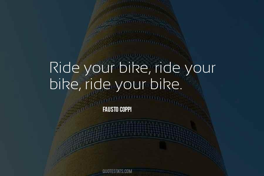 Fausto Coppi Quotes #1678085