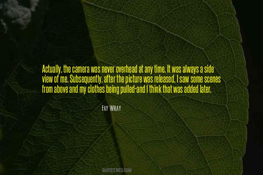 Fay Wray Quotes #1096732
