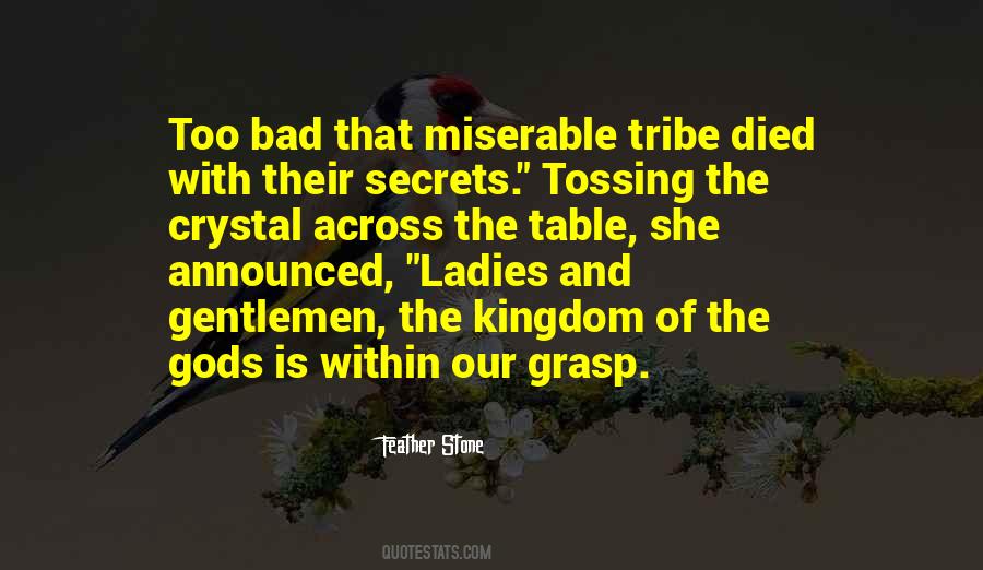 Feather Stone Quotes #1381973