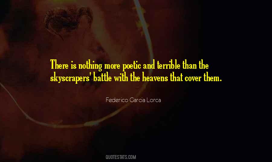 Federico Garcia Lorca Quotes #1424137
