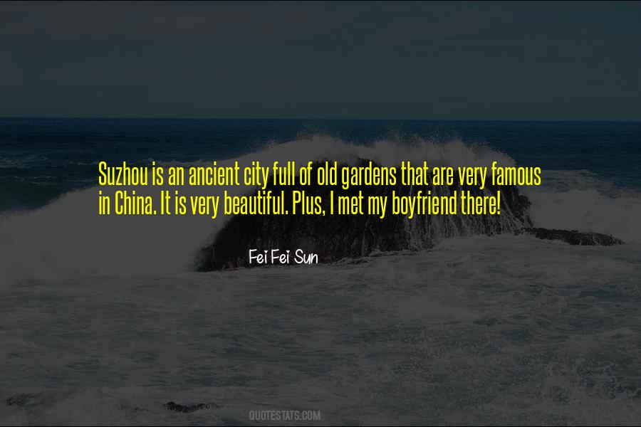 Fei Fei Sun Quotes #873263 Fei Fei Sun Quotes #873263
