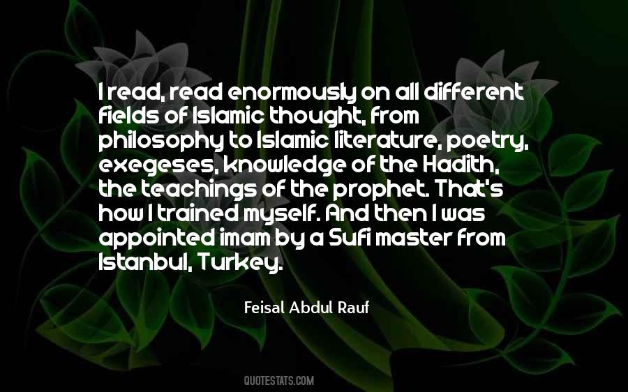Feisal Abdul Rauf Quotes #1216736