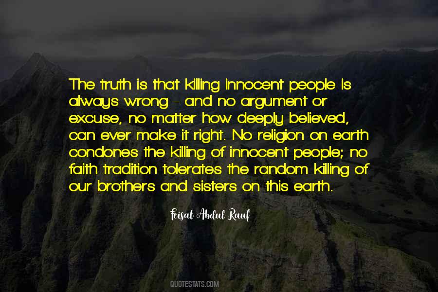 Feisal Abdul Rauf Quotes #1408225