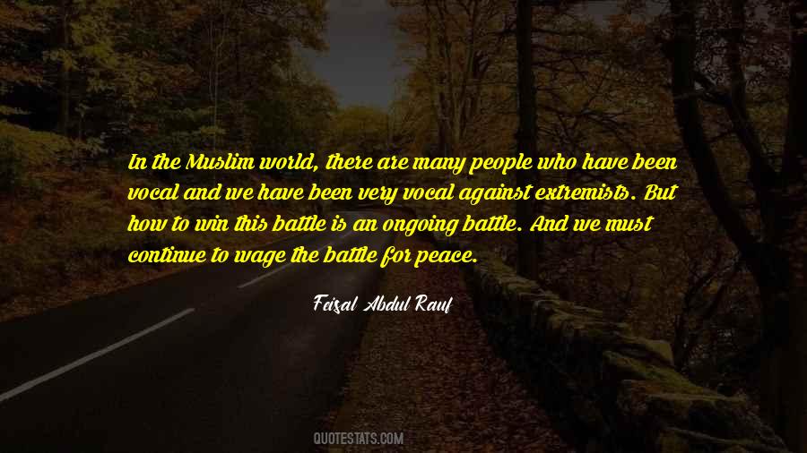 Feisal Abdul Rauf Quotes #1511235