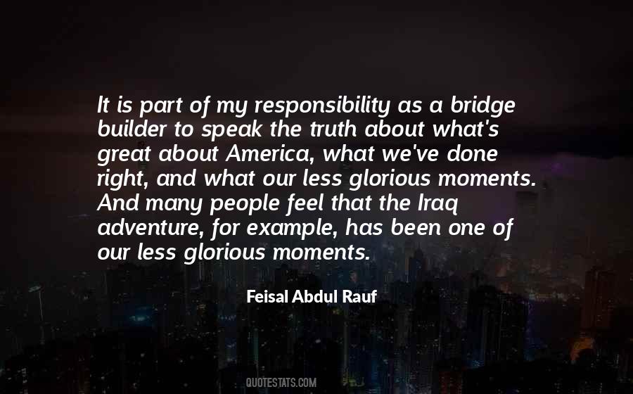 Feisal Abdul Rauf Quotes #1524408