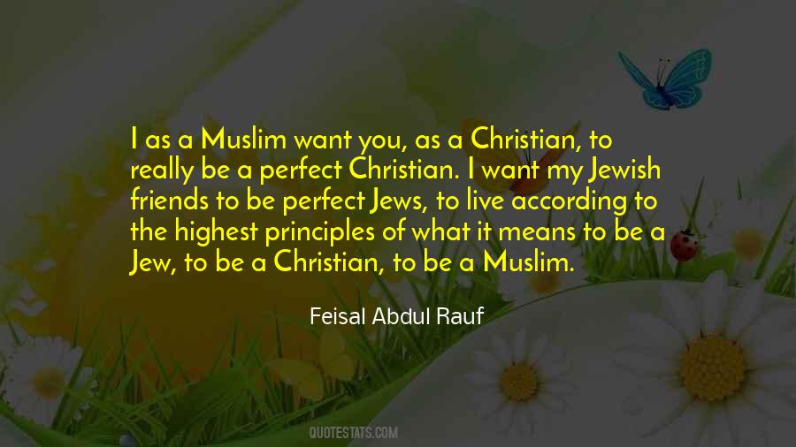 Feisal Abdul Rauf Quotes #1528493