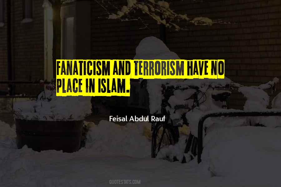 Feisal Abdul Rauf Quotes #164889