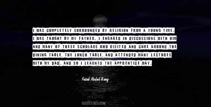Feisal Abdul Rauf Quotes #1698622