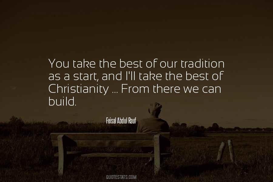 Feisal Abdul Rauf Quotes #1849796