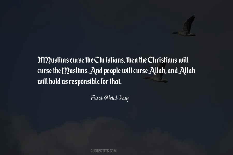 Feisal Abdul Rauf Quotes #814796