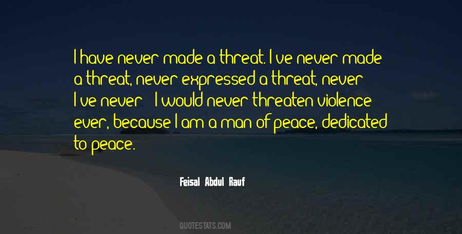 Feisal Abdul Rauf Quotes #963613