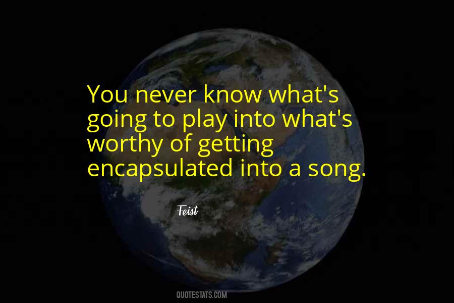 Feist Quotes #1211082