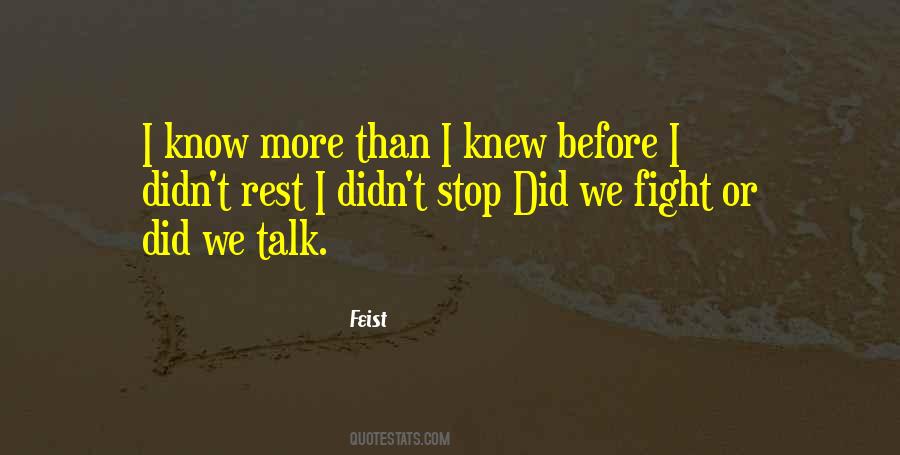 Feist Quotes #1869580