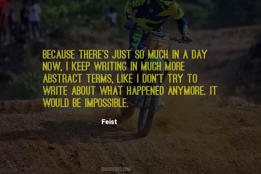 Feist Quotes #270616