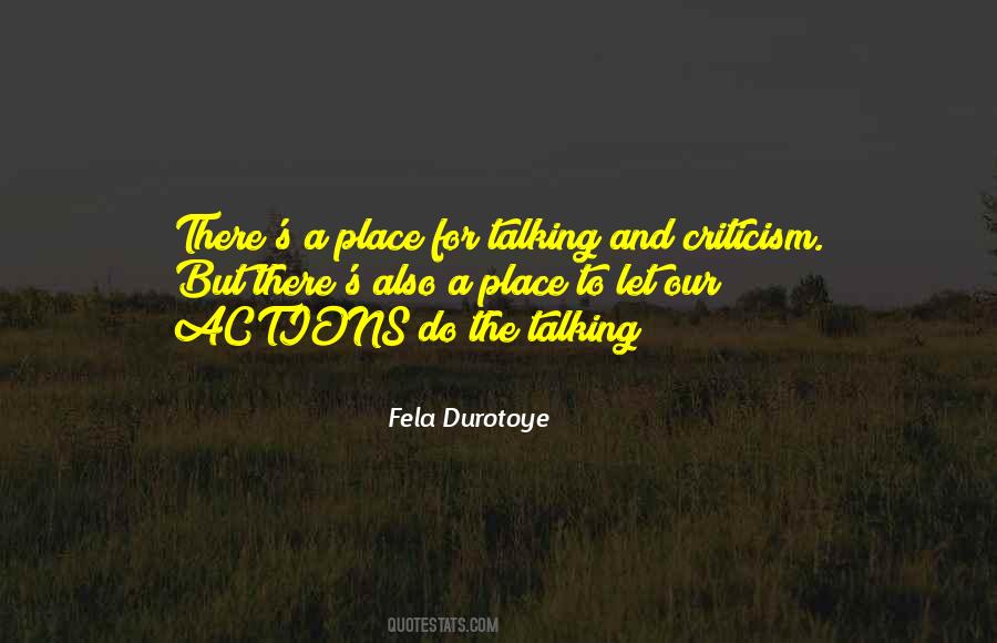 Fela Durotoye Quotes #1357985