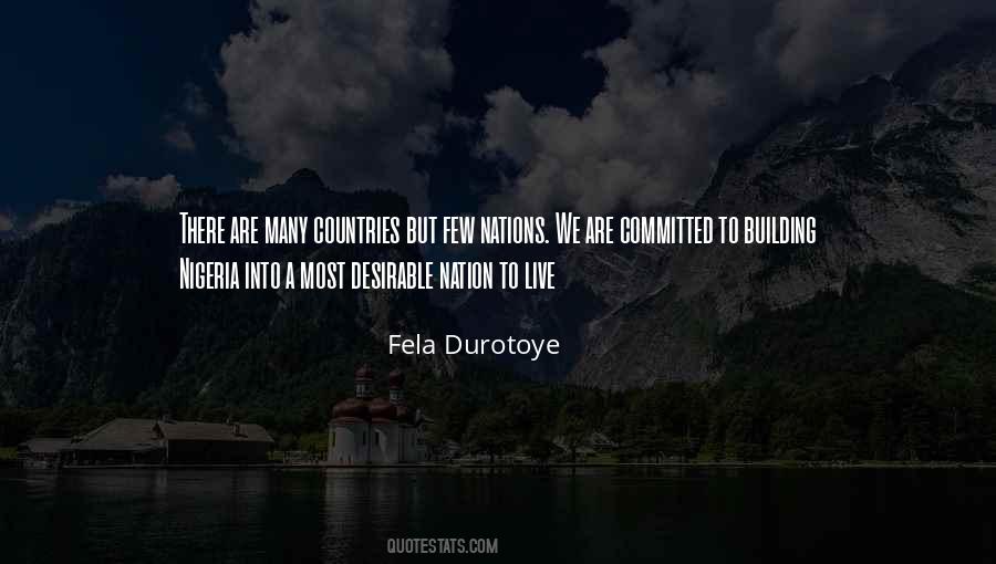 Fela Durotoye Quotes #1651334