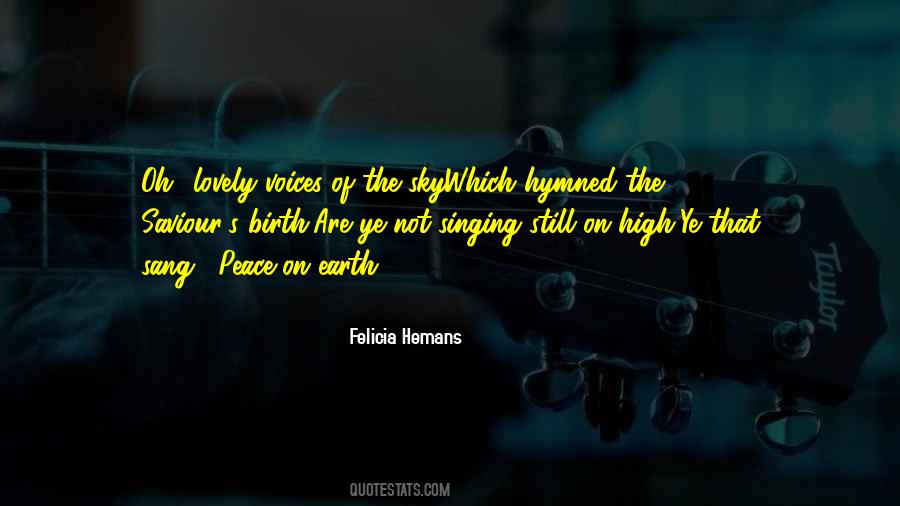 Felicia Hemans Quotes #1158112