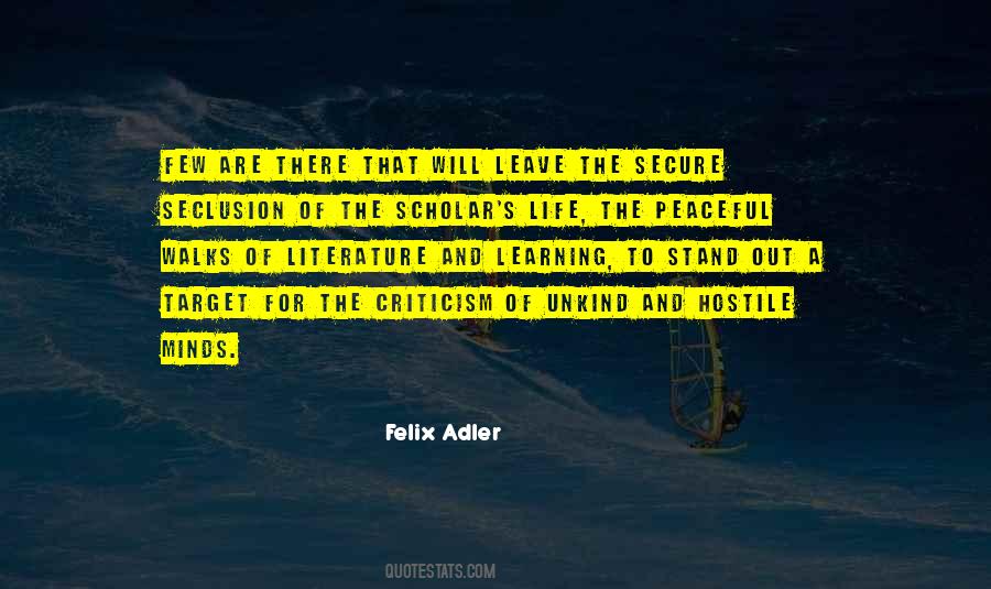 Felix Adler Quotes #612966