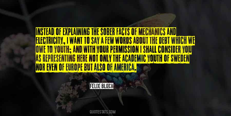 Felix Bloch Quotes #897532