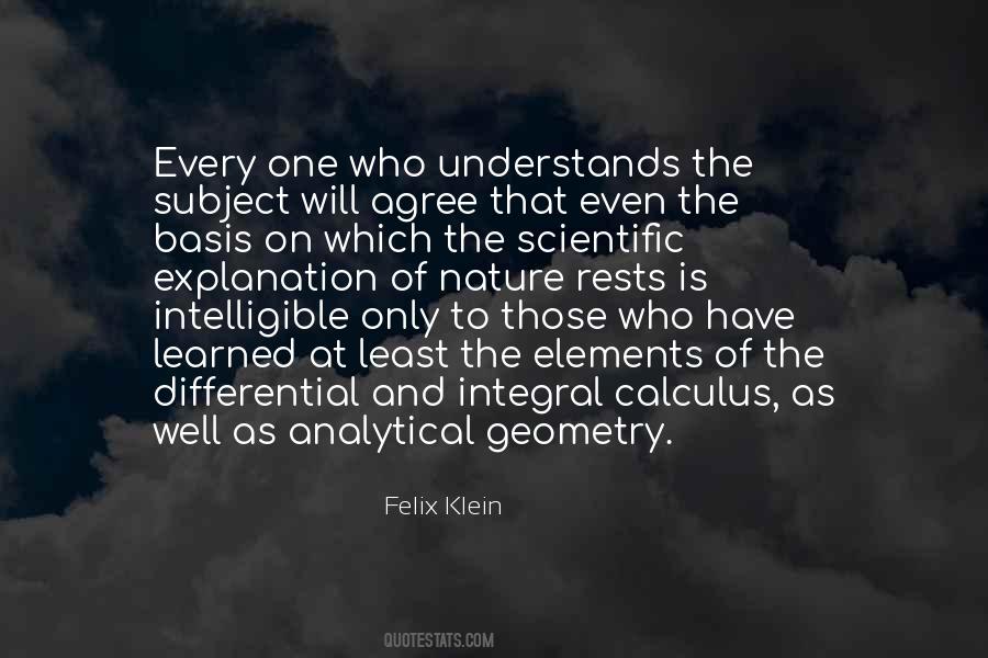 Felix Klein Quotes #376878