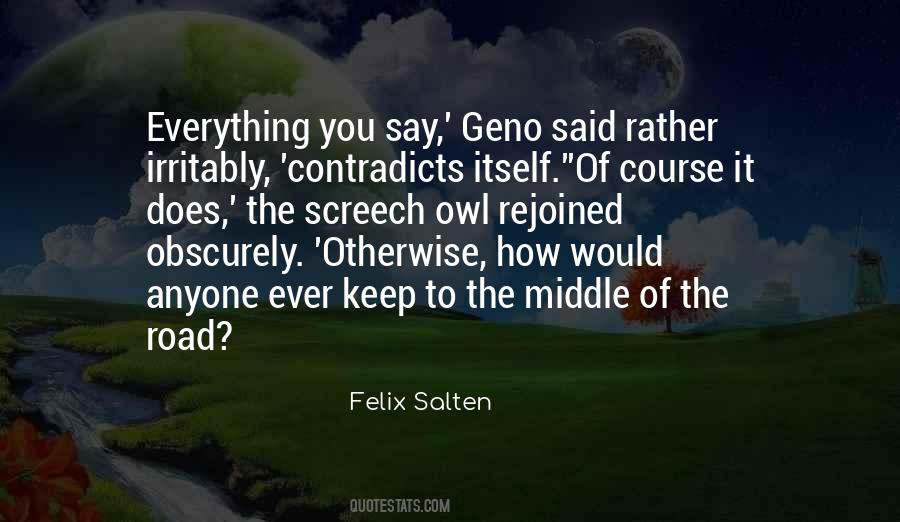 Felix Salten Quotes #931983